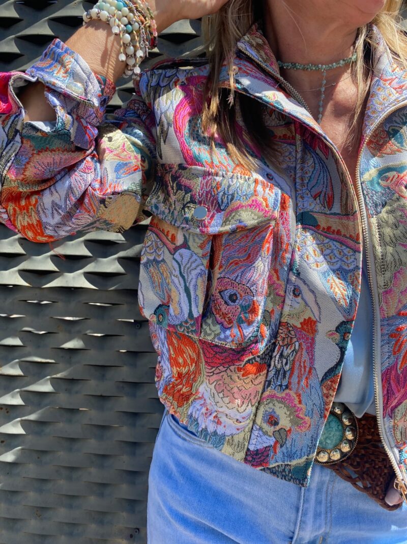 Bomber estampada - Imagen 4