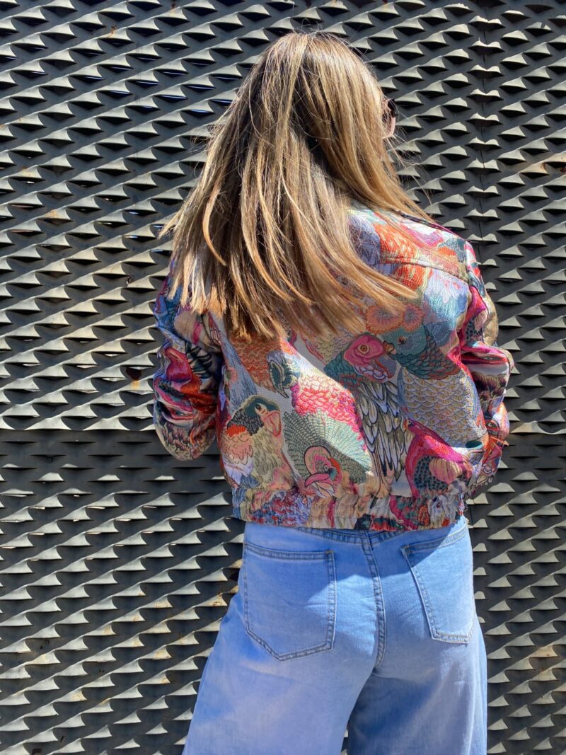 Bomber estampada - Imagen 5