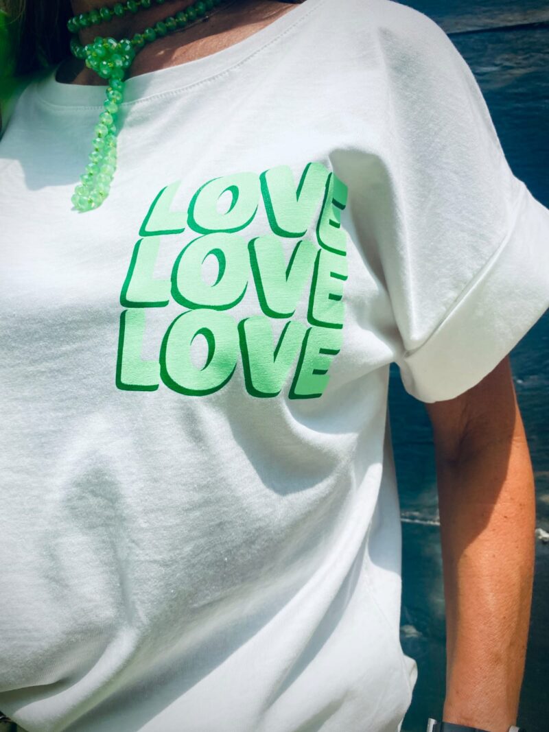 Camiseta estampada love - Imagen 3
