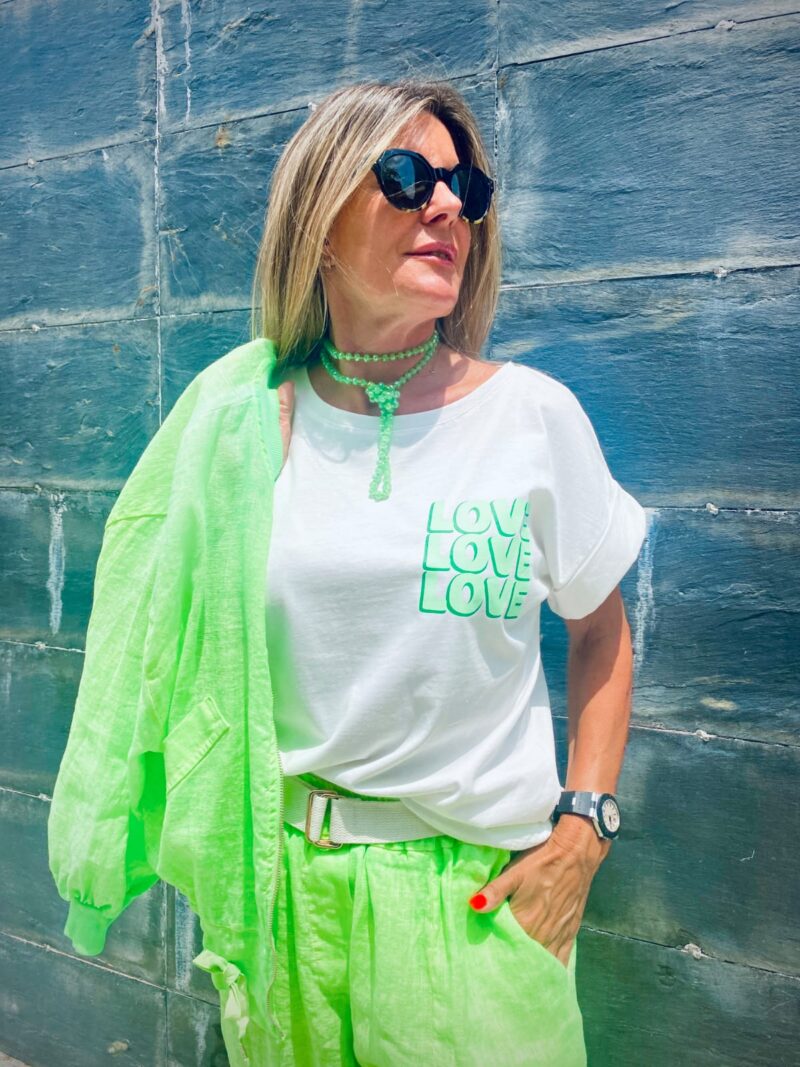 Camiseta estampada love