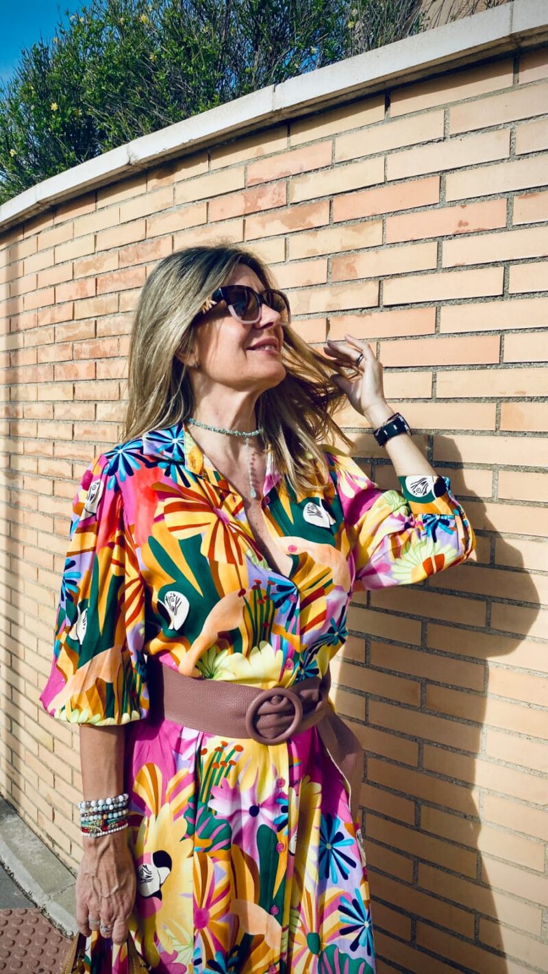 Vestido Camisero en algodón
