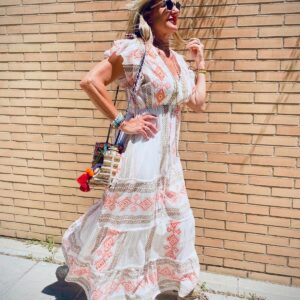 Vestido Estampado Étnico