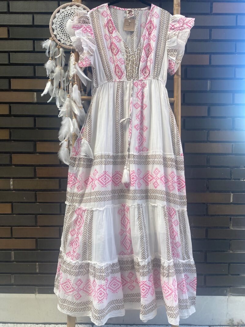 Vestido Estampado Étnico - Imagen 5