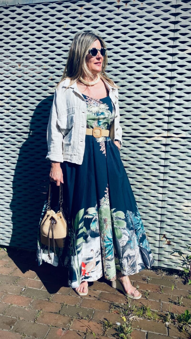 Vestido Estampado Selva