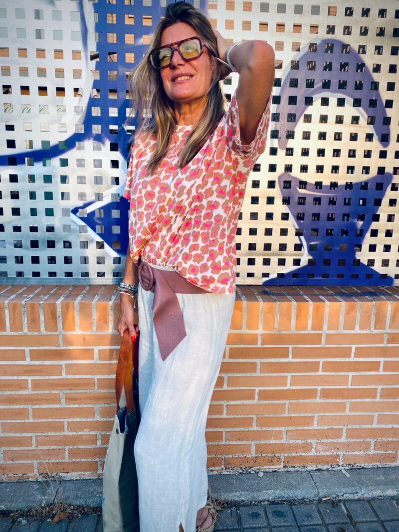 Camiseta animal print