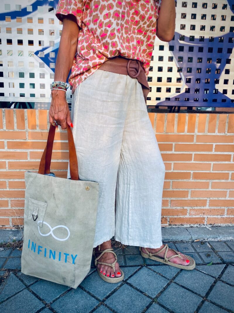Pantalón Lino pirata