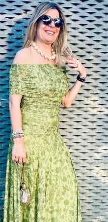 Vestido de tul tendencia de temporada
